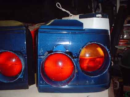 Fiat coupe store rear lights